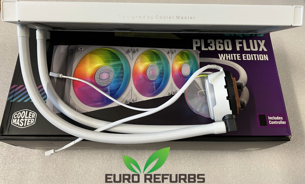 Refurbished Cooler Master MasterLiquid PL360 Flux White Refurbished Cooler Master MasterLiquid PL360 Flux White